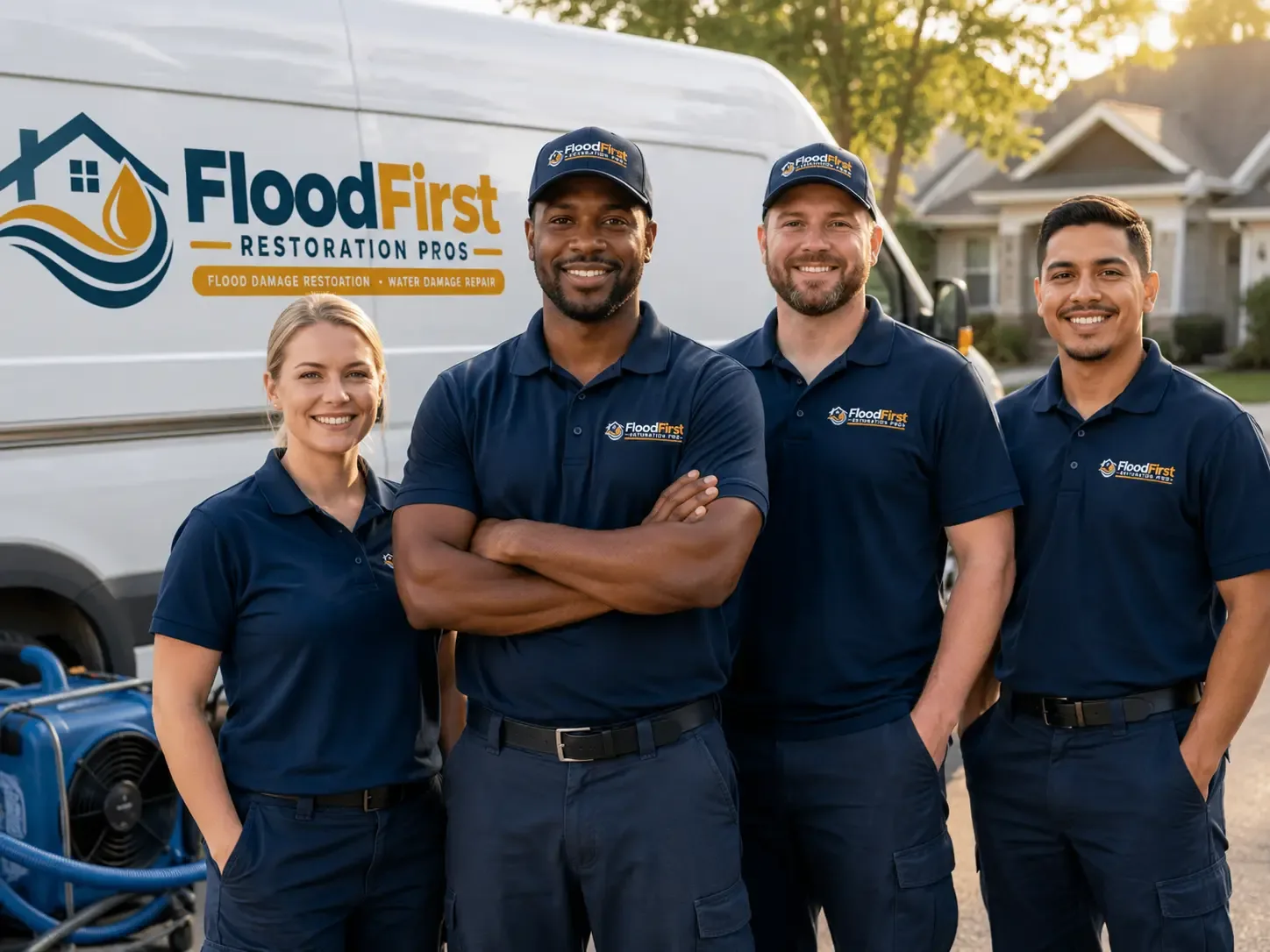 Flood Damage Restoration company in Van Buren, IN